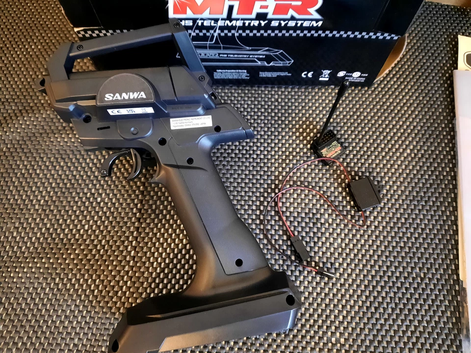 SANWA MT-R 2,4GHz 4-Kanal Pistolengriff-Fernsteuerung - Bild 2 von 4