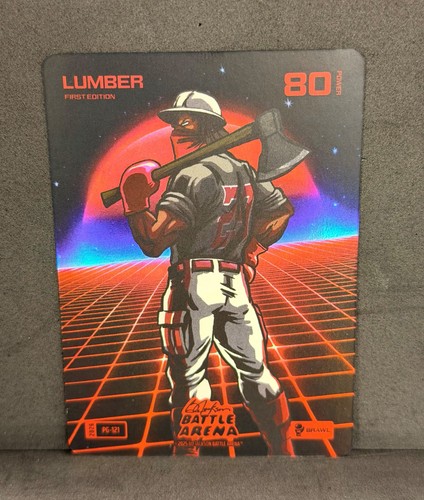 2025 Bo Jackson Battle Arena LUMBER Power Glove SSP * James Wood *