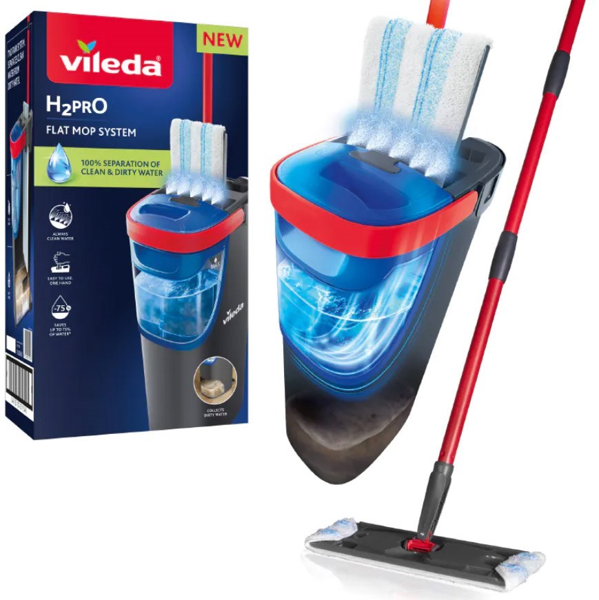 4023103251540 Vileda H2prO Flachmopp VILEDA 13990₽