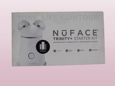NUFACE TRINITY+ STARTER KIT ADVANCED FACIAL TONING DEVICE FOR 4 MONTHS NWB