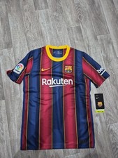 Image of Barcelona Home Shirt 2020-21 Size 158-170cm Xl Boys Kids Football Shirt La Liga