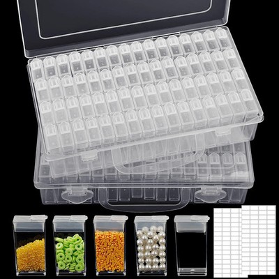 One Piece 28 32 48 56 64 Slot Plastic Storage Box For Organizing Tools