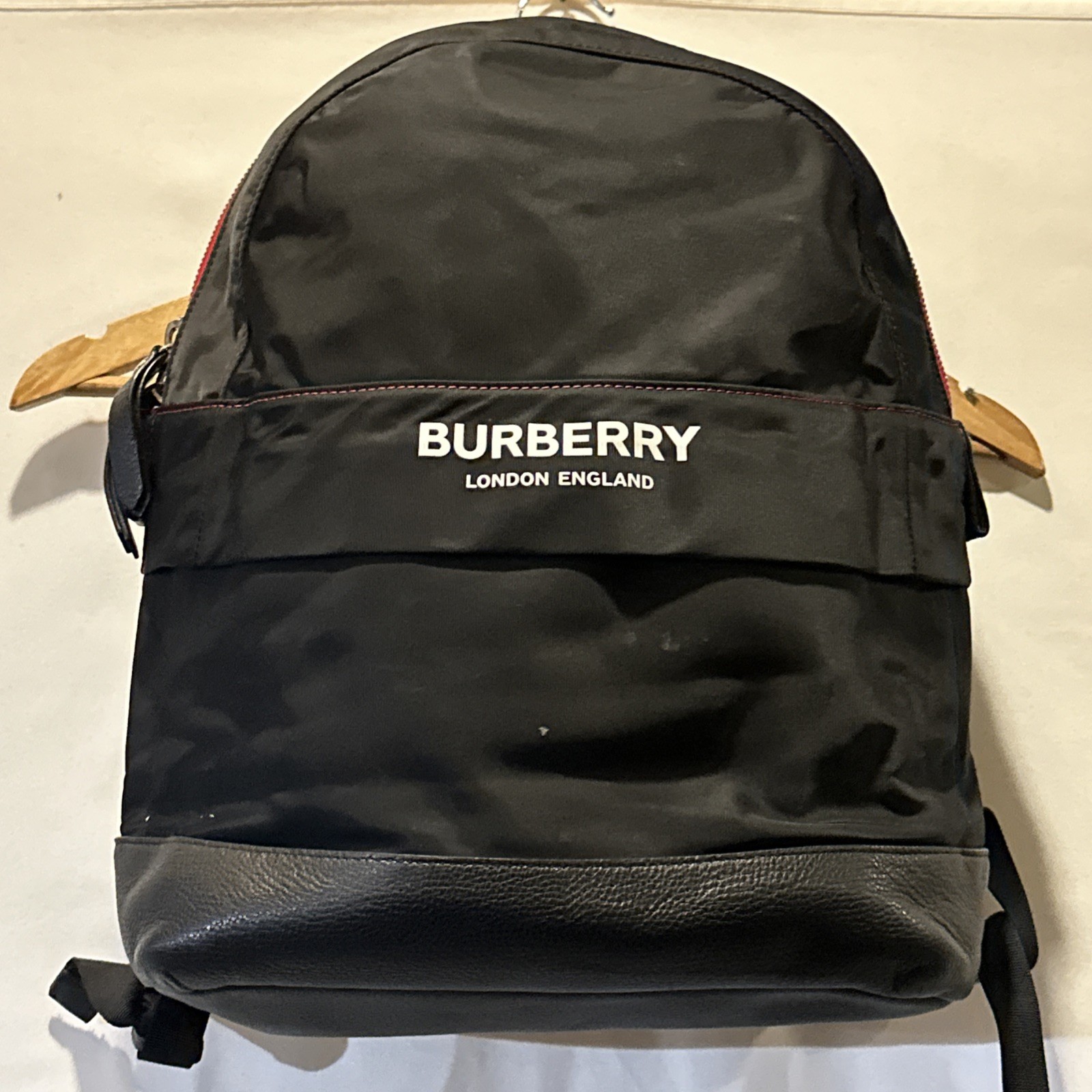 Burberry Backpack Black Nylon - image 1