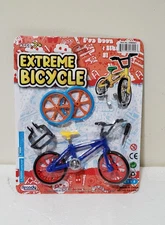 Arcady Extreme Blue/Red Bicycle Mini Toy Bike Set with Tools & Spare Wheels