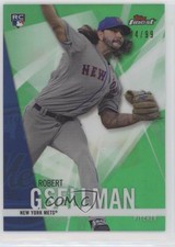 2017 Topps Finest Green Refractor 74/99 Robert Gsellman #88 0rf