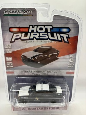 1:64 Greenlight 2011 Dodge Charger Pursuit Texas Highway Patrol