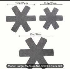 🌟(New)3pcs Felt Heat-Resistant Large,Medium & Small Pot And Pan Protective Pads