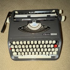 Montgomery Ward Signature 440T Manual Portable Typewriter with Case thumbnail