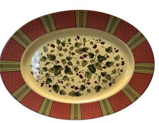 Waverly Garden Room Oval Platter 14” Made in Poland
