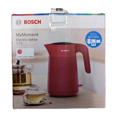 BOSCH MyMoment TWK2M164 Wasserkocher Rot 1,7 Liter automatische Abschaltung