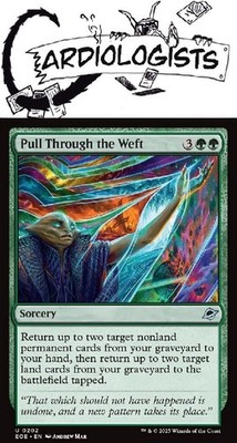 Pull Through the Weft | Magic the Gathering MTG | Edge of Eternities | NM