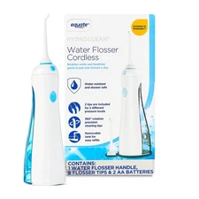 Equate HydroClean Cordless Water Flosser with Removable Tank, 2 Pressure