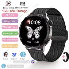 2025 New Men Women Bluetooth Call Smartwatch IP68 Waterproof Heart Rate ML10D