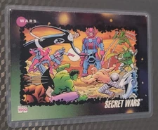 1990's Marvel Universe WARS Fridge/Locker/Cabinet Laminated Magnet Comic books