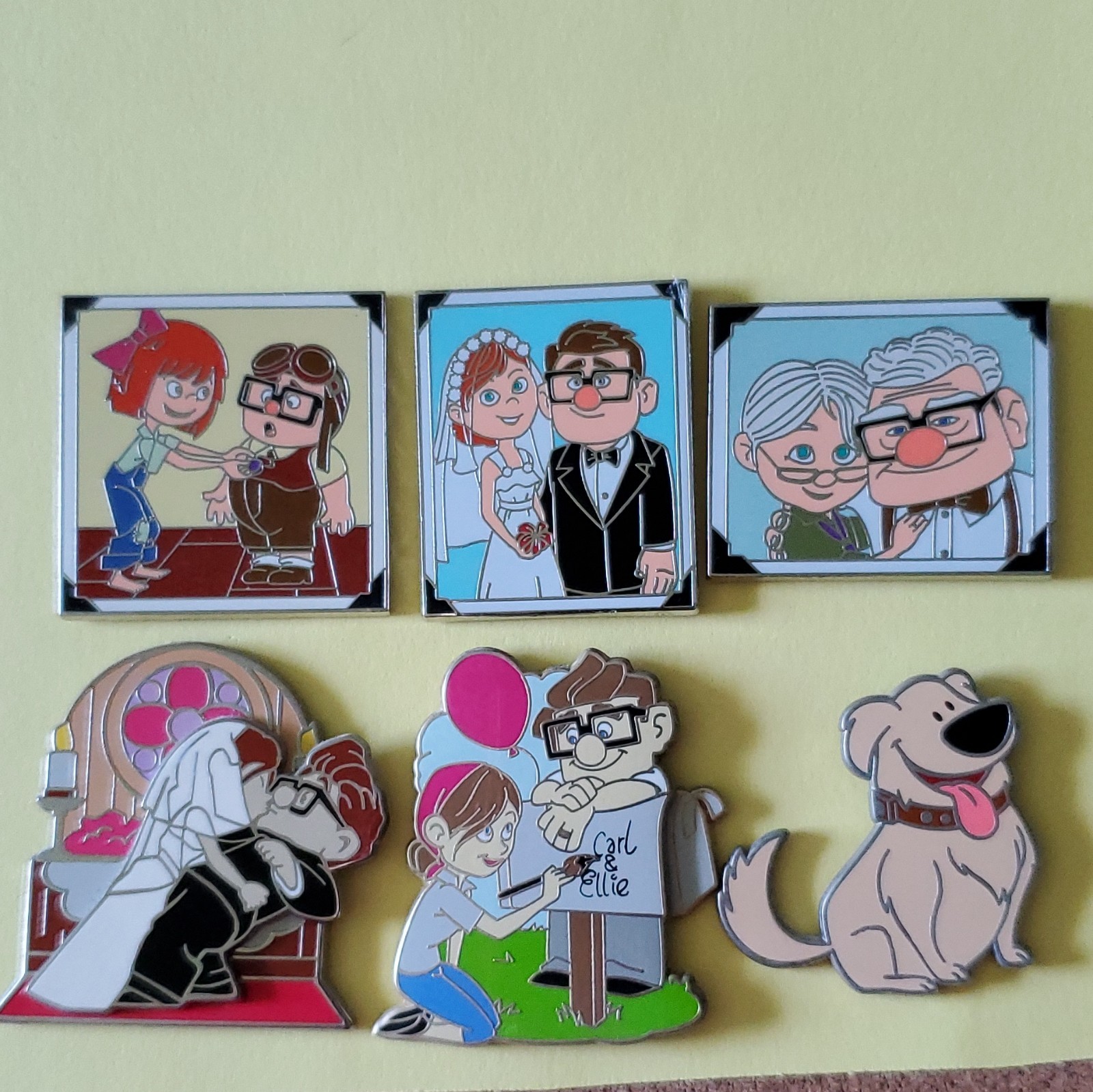 Disney/Pixar Up 6 Pins Trading lot