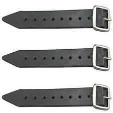 USA Kilts Kilt Extender Straps 1.25 Inch Wide Set of 3 1, Black