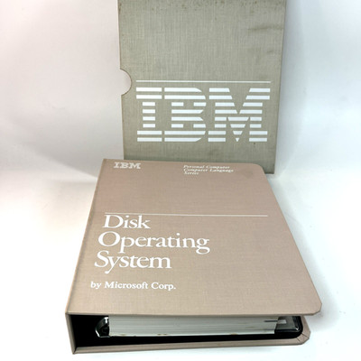 Vtg IBM PC Microsoft DOS Version 2.10 Software on 5.25'' Floppy - 6024120