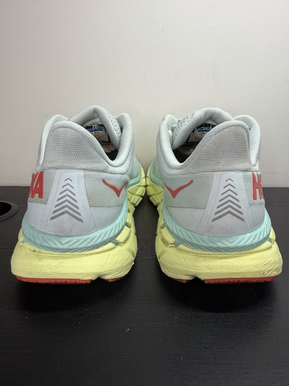 Hoka Clifton 7 Running Shoes Blue Yellow - Womens Size 8.5 thumbnail 7