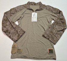USMC FROG Combat Shirt Desert MARPAT Flame Resistant NWT Military