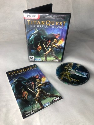 PC Spiel Titan Quest Erweiterung Immortal Throne Vintage Retro