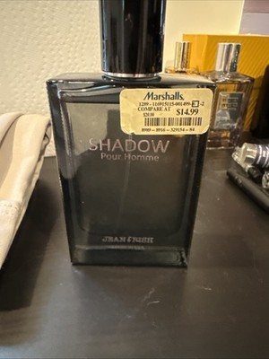 Shadow Pour Homme Jean Rish 3.4oz 100ml Eau De Parfum NEW