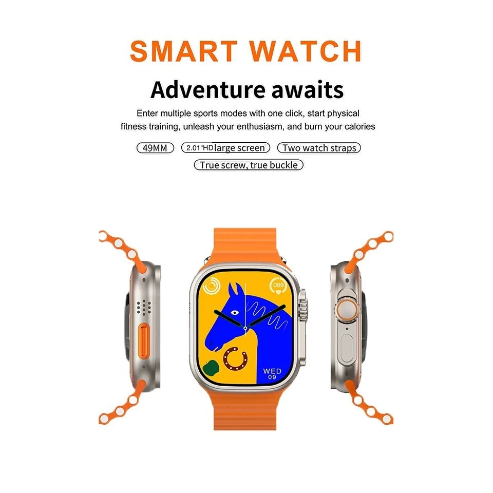 Smart Watch For Men/Women Waterproof Smartwatch Bluetooth For iPhone Android New - Image 3 of 4