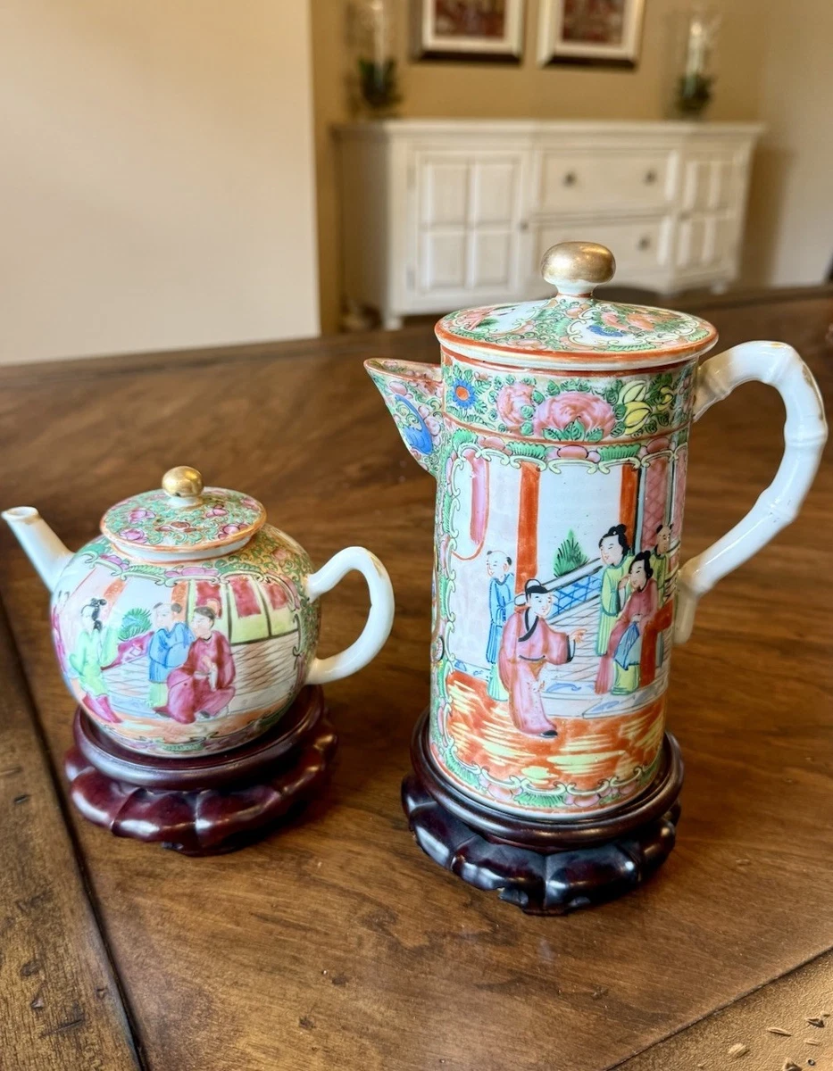 Rose Medallion Indiana Antique Chinese Teapots for sale | eBay
