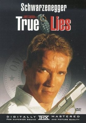 TRUE LIES (DVD) VG Disc + Cover Art - NO CASE