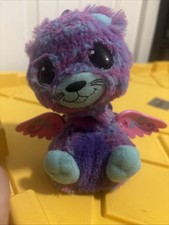Hatchimals Peacock Cat Plush 6" Surprise Peacat Blue Purple Interactive