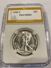 1946 S Walking Liberty Half Dollar MS66+