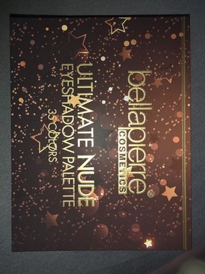 bellapierre Ultimate Nude Eyeshadow Palette 35 Töne. Unbenutzt.