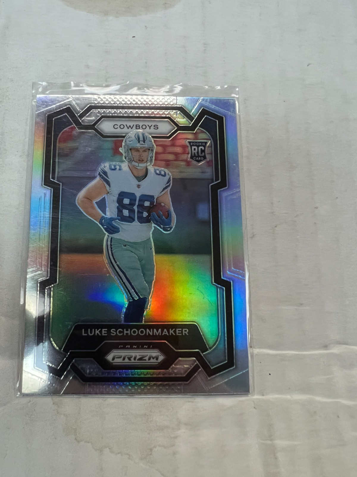 Luke Schoonmaker 2023 Panini Prizm Rookie Silver Prizm #325 NrMt