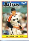 1988 Topps UK Minis Baseball Card #62 Nolan Ryan