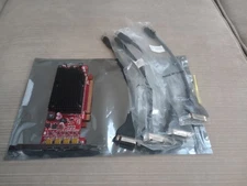 ATI FirePro 2460 Professional Graphics Card | Quad Display Output w Adapters