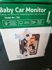 Grownsy 702 Dual Baby Car Monitor 7" LCD Display 1080P HD Night Vision NEW