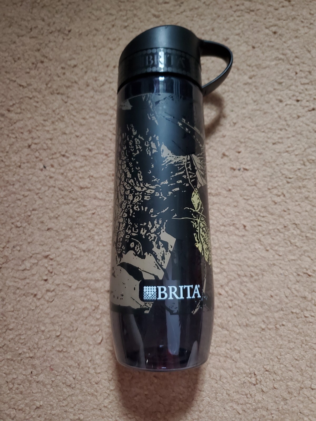 Brita Camouflage Water Bottle Hard-sided Plastic Premium Fil