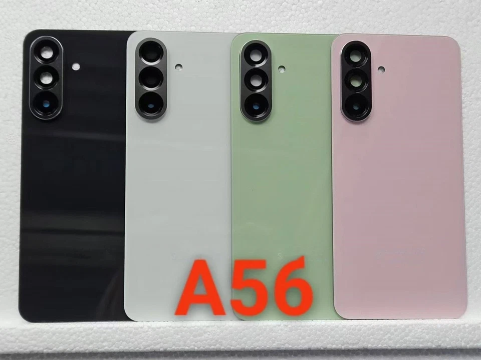 Capa traseira de vidro para Samsung A26 A56 A36 bateria substituição - Imagem 3 de 4