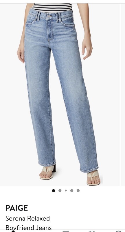 PAIGE Serena Boyfriend Jeans. Size 31