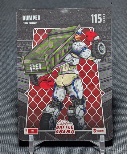 The Big DUMPER Cal Raleigh Brawl 2026 Bo Jackson Battle Arena Card #191 Mariners