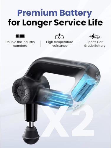 Massage Gun Muscle Deep Tissue for Athletes, Portable Percussion Pain Relief NEW - Bild 21 von 72