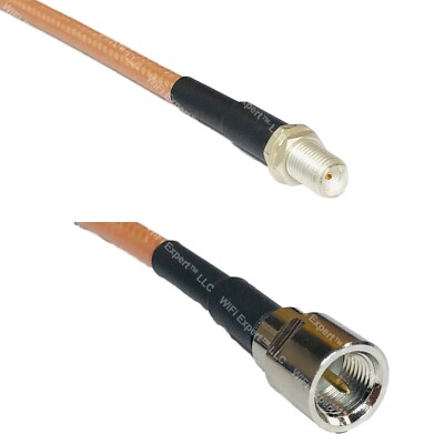 RG400 SMA FEMALE to FME MALE RF Cable FAST-SHIP LOT