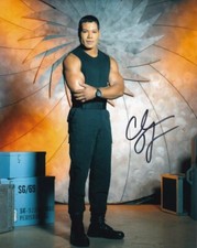 CHRISTOPHER JUDGE signed Autogramm 20x25cm STARGATE in Person autograph COA