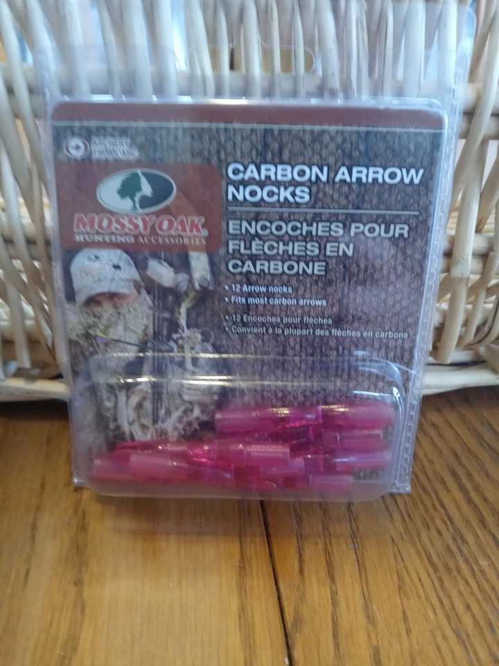 Leves de flecha de carbono Mossy Oak MO-CAN rosa-1 paquete de 12 piezas-totalmente nuevas-ENVÍO N 24 HORAS Foto 2 de 3