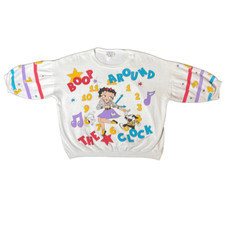 Vintage 1986 Betty Boop Sweatshirt  Large