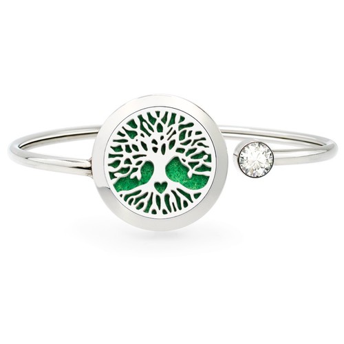 25mm  Rotatable Perfume Bangle Bracelet  Diffuser Essential Aromatherapy Locket - Picture 107 of 209