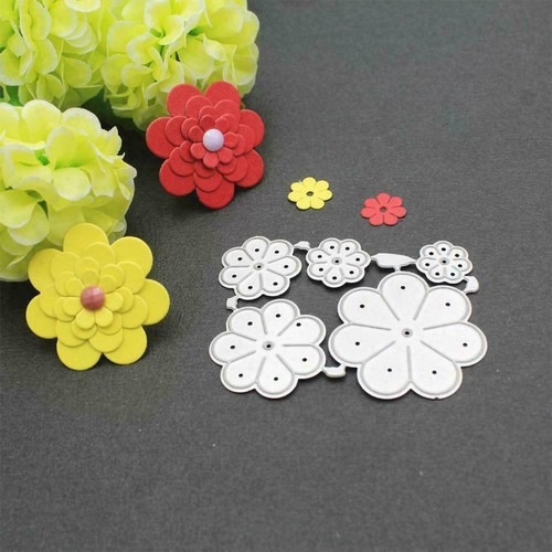 Metal Cutting Dies Die Cut Stencil Scrapbooking Embossing Photo Album Craft DIY - Foto 98 di 158