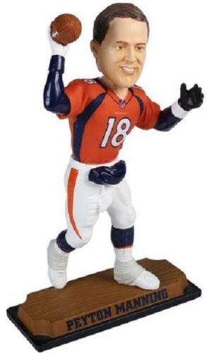 Denver Broncos Peyton Manning "Fabric Jersey" Bobble Head 10" NIB - Picture 1 of 1