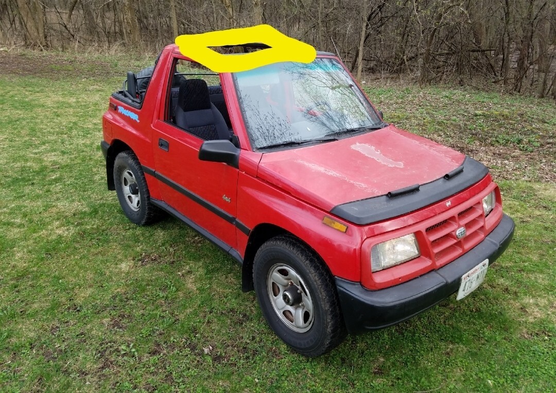 NEW! 89-98 GEO TRACKER SUZUKI SIDEKICK Sun Roof soft hard top