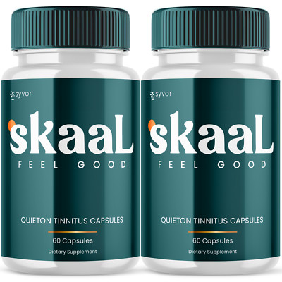 Skaal Hearing Support Advanced Ear Health Support & Tinnitus Relief 120 Capsules