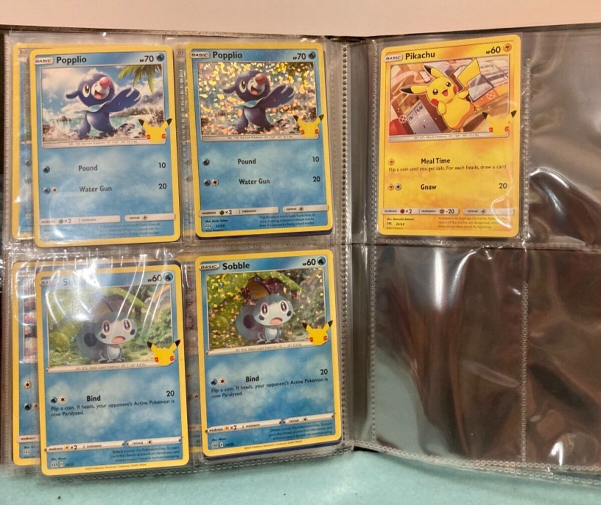 2021 Pokemon McDonalds 25th Anniversary Cards All 50 HOLO &Non Complete  your Set